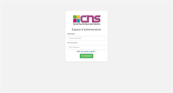 Desktop Screenshot of corres.cns-edu.net